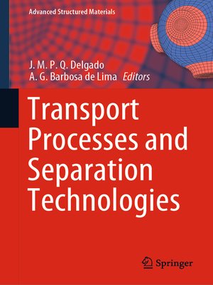 cover image of Transport Processes and Separation Technologies